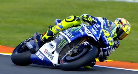 Rossi at Valencia
