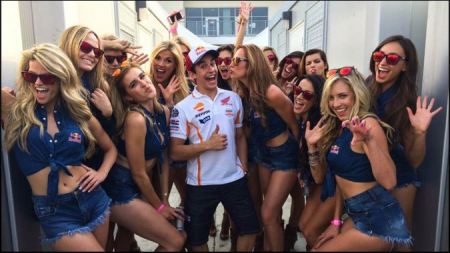 Marquez and friends