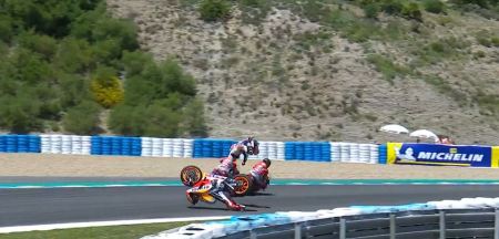 Jerez 2018 Crash Turn 6 Dry Sack