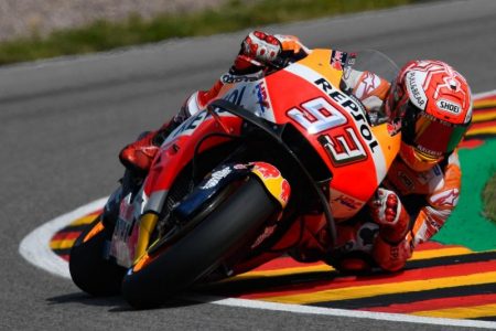 Marquez at sachsenring