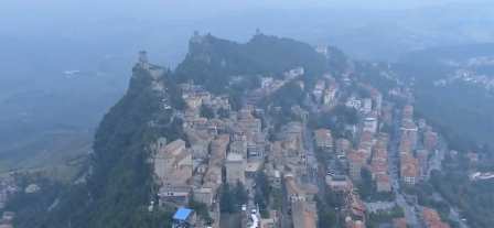 Rimini local color aerial